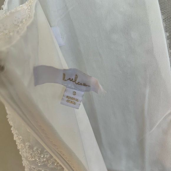 Enchanted Nights White Sequin Mermaid Maxi Dress - Picture 8 of 9